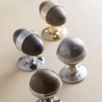 Turnstyle Designs egg-shaped door knobs